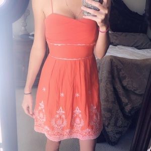 Coral Sundress